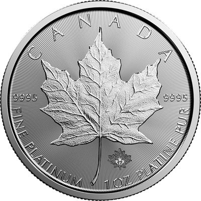 canadian platinum maple leaf random