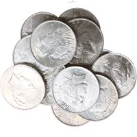 peace silver dollar uncirculated common